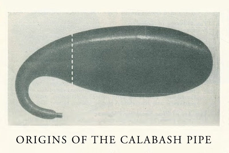 Genuine Edwardian Natural GOURD Calabash BLOCK Meerschaum Pipe with silver CPW2